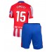 Maillot de foot Atletico Madrid Clement Lenglet #15 Domicile vêtements enfant 2024-25 Manches Courtes (+ pantalon court)